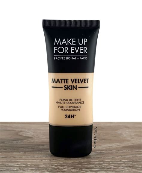 make up for ever foundation review.